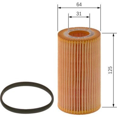 BOSCH F 026 407 097 Ölfilter