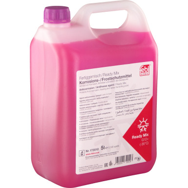 FEBI 172010 Kühlmittel G12+ Violett -35°C Fertiggemisch, 5L