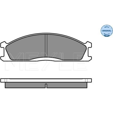 Meyle | Bremsbelagsatz, Scheibenbremse | 025 213 4717