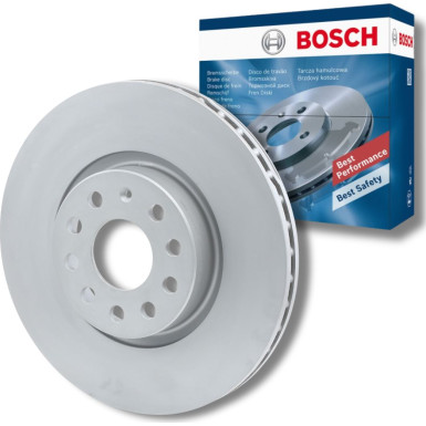 BOSCH 0 986 479 058 Bremsscheibe 312x25mm + 0 986 424 797 Bremsbeläge mit integriertem Verschleißsensor