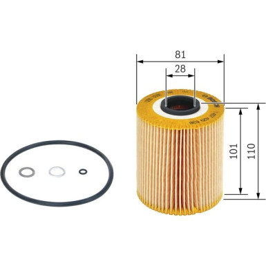 BOSCH 1 457 429 638 Ölfilter