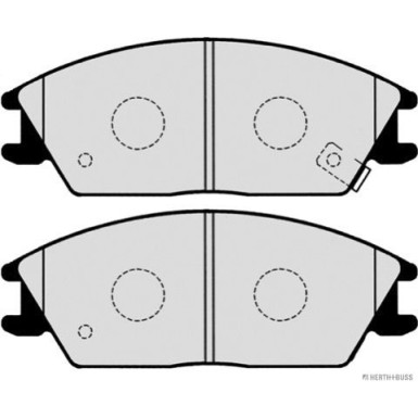 Herth+Buss Jakoparts | Bremsbelagsatz, Scheibenbremse | J3600515