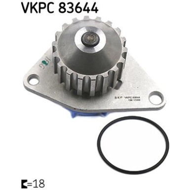 SKF | Wasserpumpe | VKPC 83644