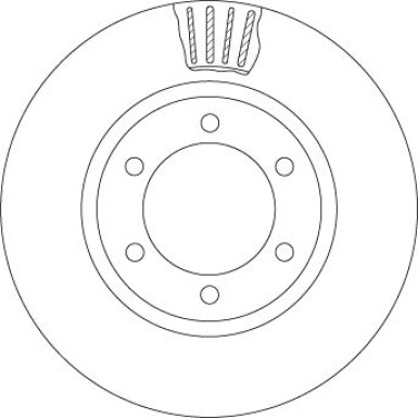 TRW | Bremsscheibe | DF4494