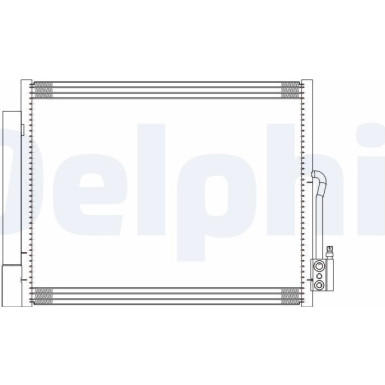 Delphi | Kondensator, Klimaanlage | CF20294