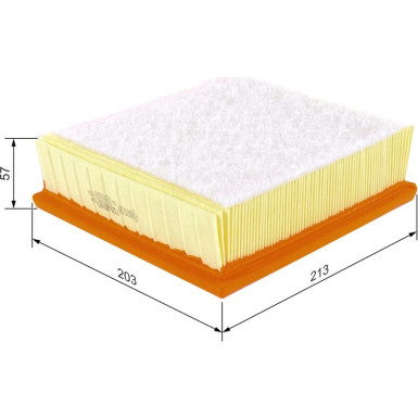 BOSCH F 026 400 057 Luftfilter