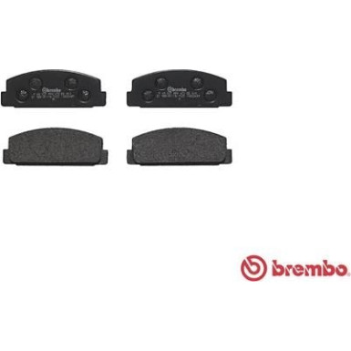 Brembo | Bremsbelagsatz, Scheibenbremse | P 49 037