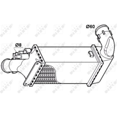 NRF | Ladeluftkühler | 30835