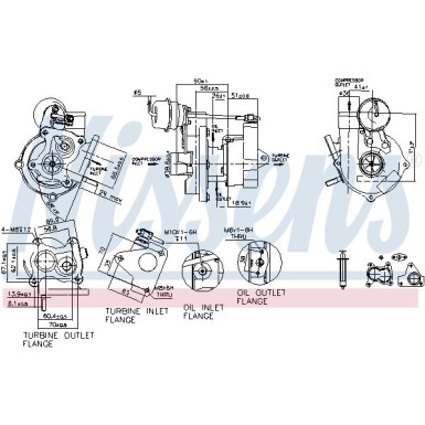 Nissens | Lader, Aufladung | 93073