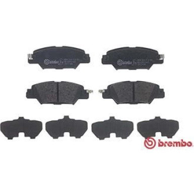 Brembo | Bremsbelagsatz, Scheibenbremse | P 49 053