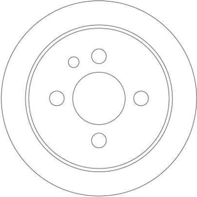 TRW | Bremsscheibe | DF4334