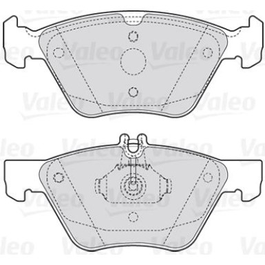 Valeo | Bremsbelagsatz, Scheibenbremse | 301636