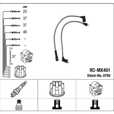 NGK | Zündleitungssatz | 0759