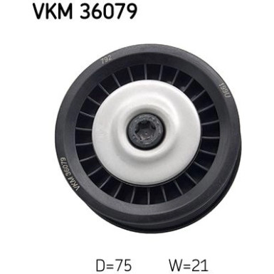 SKF | Umlenk-/Führungsrolle, Keilrippenriemen | VKM 36079