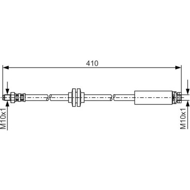 BOSCH | Bremsschlauch | 1 987 481 022