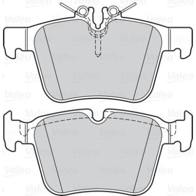 Valeo | Bremsbelagsatz, Scheibenbremse | 302209