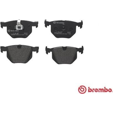 Brembo | Bremsbelagsatz, Scheibenbremse | P 06 029