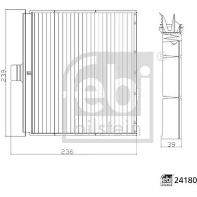 FEBI BILSTEIN 24180 Innenraumfilter