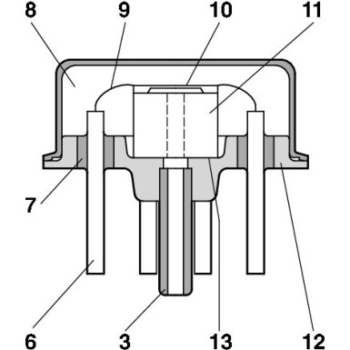 BOSCH | Sensor, Kraftstoffdruck | 0 261 230 110