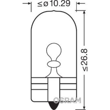 Osram | Glühlampe, Blinkleuchte | Truckstar® PRO W5W Faltschachtel | 2845TSP