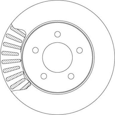 TRW | Bremsscheibe | DF4508