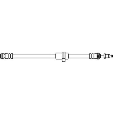 Metzger | Bremsschlauch | 4119084