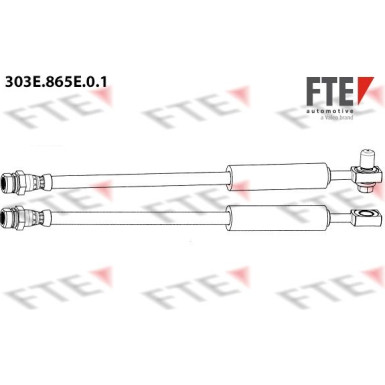 FTE | Bremsschlauch | 9240468