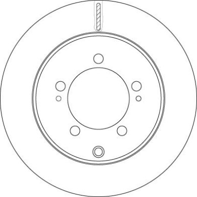 TRW | Bremsscheibe | DF6274