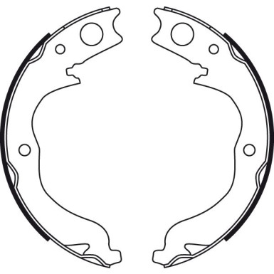 TRW | Bremsbackensatz, Feststellbremse | GS8753