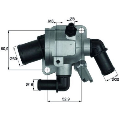 Mahle | Thermostat, Kühlmittel | TI 173 88