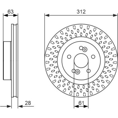 BOSCH | Bremsscheibe | 0 986 479 723