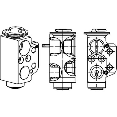 Mahle | Expansionsventil, Klimaanlage | AVE 71 000P