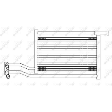 NRF | Ölkühler, Automatikgetriebe | 31137