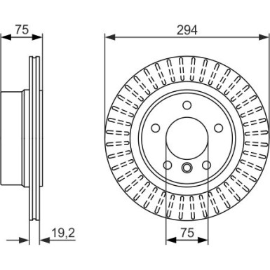 BOSCH | Bremsscheibe | 0 986 479 670