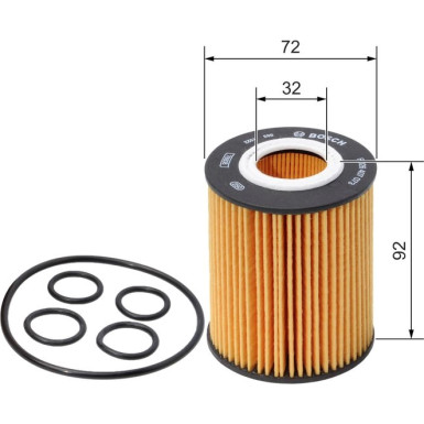 BOSCH F 026 407 073 Ölfilter