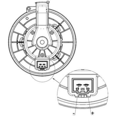 Mahle | Innenraumgebläse | AB 259 000P