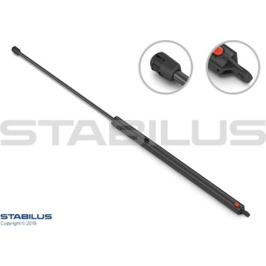 Stabilus | Gasfeder, Motorhaube | 529393