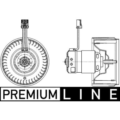 Mahle | Innenraumgebläse | AB 71 000P