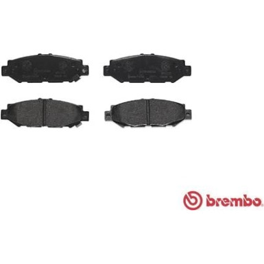 Brembo | Bremsbelagsatz, Scheibenbremse | P 83 038