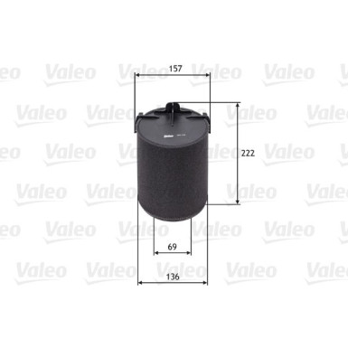 Valeo | Luftfilter | 585742