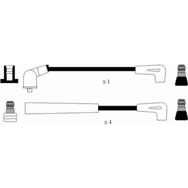 NGK | Zündleitungssatz | 0615
