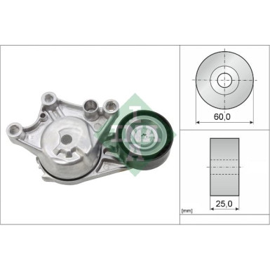 INA | Riemenspanner, Keilrippenriemen | 534 0654 10