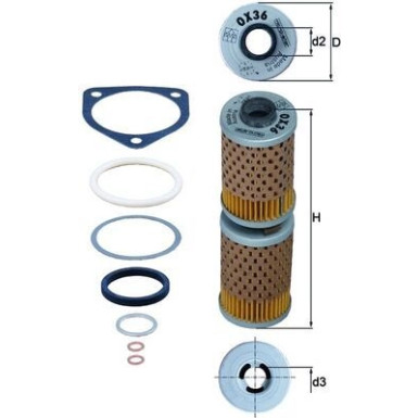 Knecht | Ölfilter | OX 36D