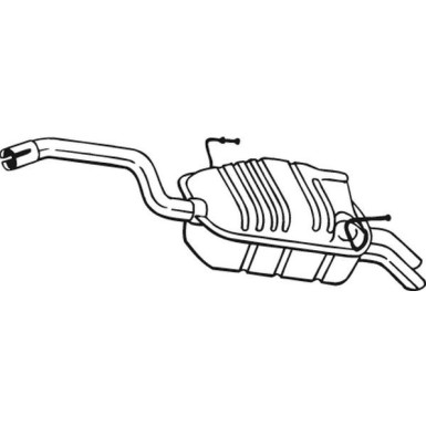 Bosal | Endschalldämpfer | 190-903