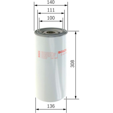 BOSCH 0 451 403 208 Ölfilter