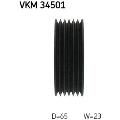 SKF | Umlenk-/Führungsrolle, Keilrippenriemen | VKM 34501