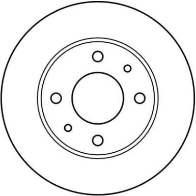 TRW | Bremsscheibe | DF2576