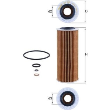 Knecht | Ölfilter | OX 368D1