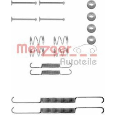 Metzger | Zubehörsatz, Bremsbacken | 105-0507