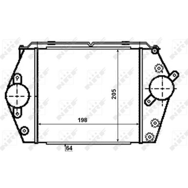 NRF | Ladeluftkühler | 30471